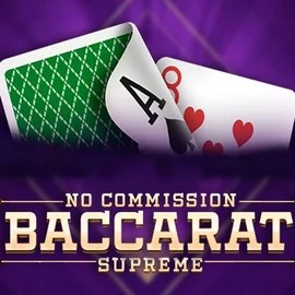 Baccarat Supreme by OneTouch Games, showcased at vegasherocasino-es.com – game logo