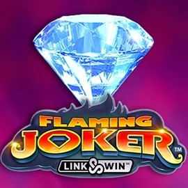 Flaming Joker Link and Win logo – Slots by Barstruck at Vegashero Casino