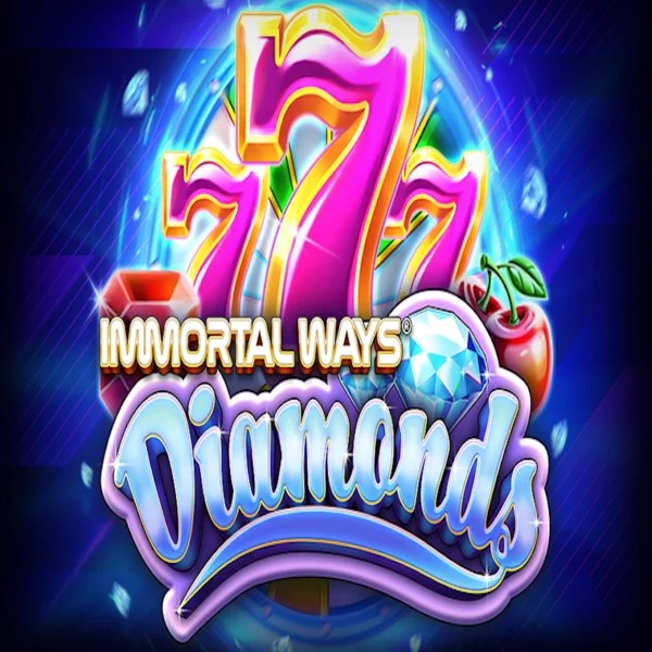 Immortal Ways Diamonds game by RubyPlay – logo hosted on Vegashero Casino