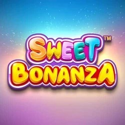 Sweet Bonanza slot visual from Pragmatic Play available on vegasherocasino-es.com