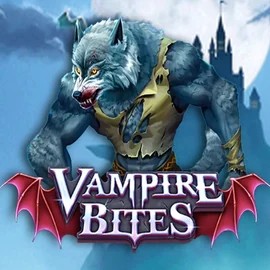 Vampire Bites online game logo by Amusnet Interactive on vegasherocasino-es.com