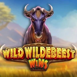Wild Wildebeest Wins online game logo by Pragmatic Play on vegasherocasino-es.com